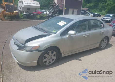 2008 Honda Civic Lx from USA, damaged, VIN 2HGFA16578H339010